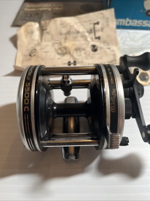 Abu Garcia Ambassadeur 5500C Baitcasting Fishing Reel Sweden Abu Garcia Ambassadeur 5500C Baitcasting Fishing Reel Sweden