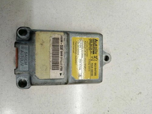 PEUGEOT 406 Coupe 8C Airbag-Steuergerät 9631847080 550540400 2.00 17129026