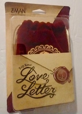 Seiji Kenai LOVE LETTER Card Game | 2019 Z-Man Games Sealed in Blister Pack