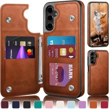 Samsung Galaxy S24 Plus Case Wallet with Card Holder, RFID Blocking Leather Prot