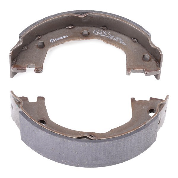 Ganasce Freno Brembo S 24 553 – Con Leva Freno A Mano, Omologate ECE-R90 | Qualità OE Per Sicurezza E Affidabilità
