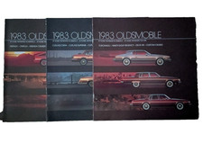 Three 1983 Oldsmobile Car Sales Brochure Toronado Delta 88 Custom Cruiser More.. Three 1983 Oldsmobile Car Sales Brochure Toronado Delta 88 Custom Cruiser More..