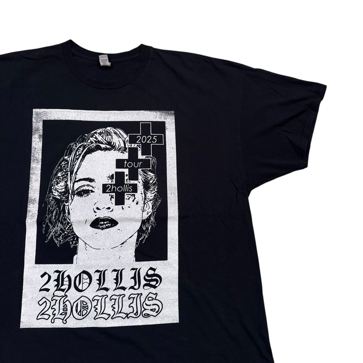 2Hollis 2025 Tour T Shirt BRAND NEW Double Sided Rare XXXL