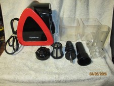 Homever AMR 520 Orange & Black Dishwasher Safe 150 Watts Electric Slow Juicer
