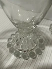 Six Vintage Anchor Hocking Berwick Boopie Clear Drink Glasses