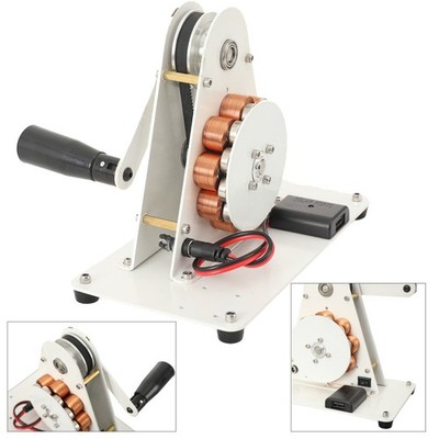 50W 36V Outdoor Handkurbel Generator USB Low Rpm Notfall Ladegerät Dynamo Reisen