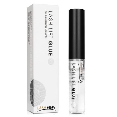 LASHVIEW Lash Lift Glue, Eyelash Perm Glue,Lash 5ML (1-Pack), Black