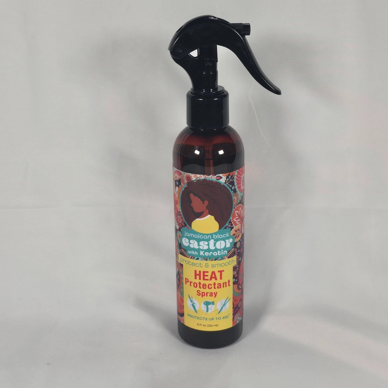 Jamaican Black Castor with Keratin Heat Protectant Spray 8oz Protect & Smooth