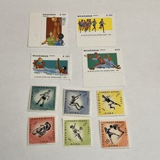 Mixed lot Costa Rica Olympic Nicaragua pan american Stamps World stamp lot MNH z