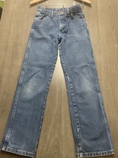 Wrangler Boys Cowboy Cut Original Fit Jeans style 13MWZBP size 14 Regular 0052