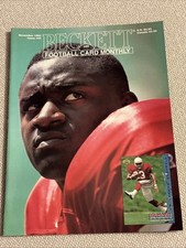 Beckett Football Card Monthly Garrison Hearst Ken Norton 1993 November Issue #44