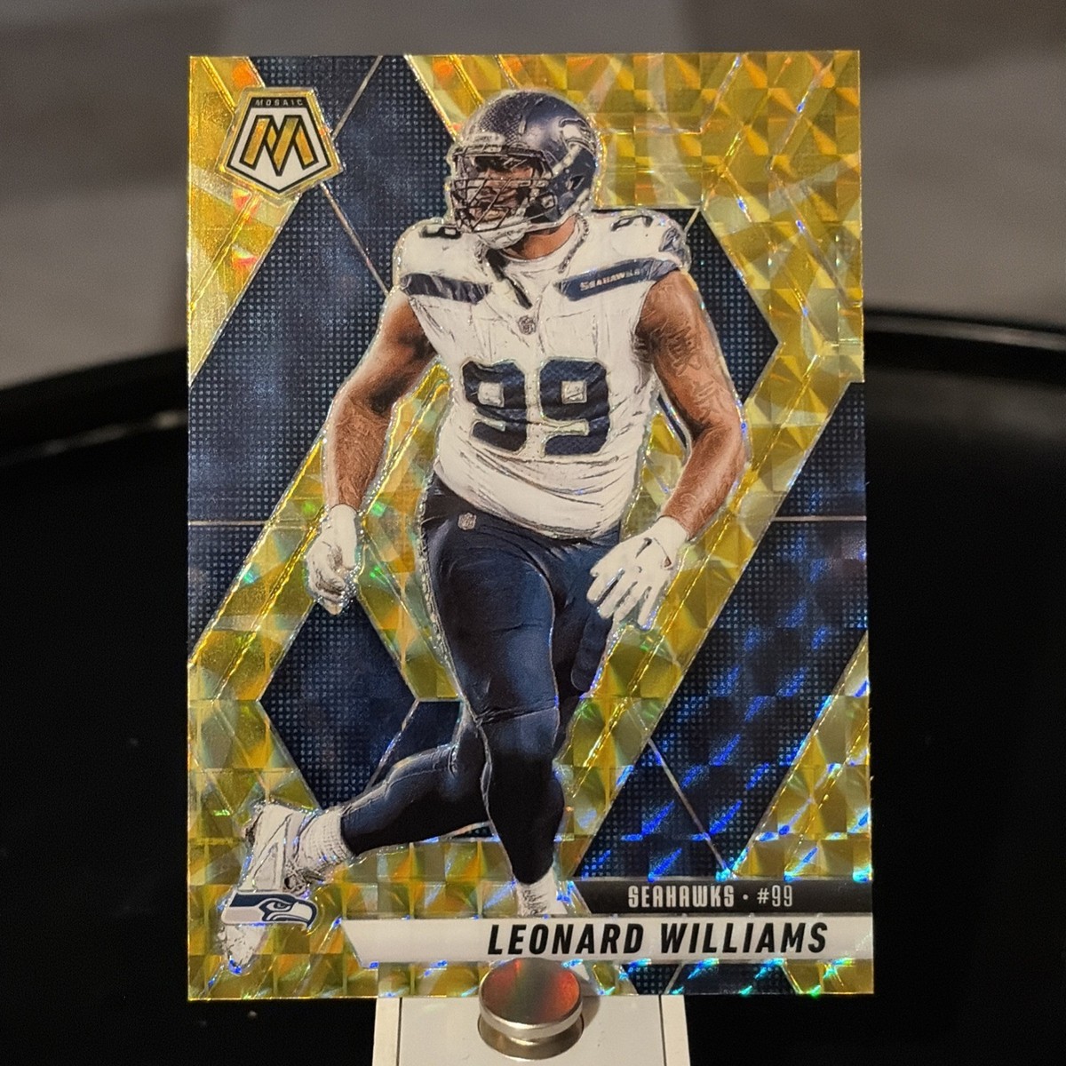 Leonard Williams 2025 Panini Mosaic Mosaic Reactive Yellow #61 | eBay
