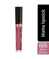 Image of Max Factor Lipfinity Velvet Matte Liquid Lipstick 005 Matte Merlot
