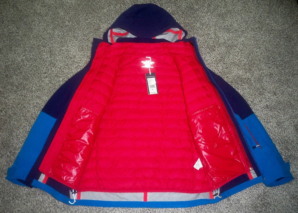 RARE NWT Men's VINEYARD VINES Performance 3-in-1 Hooded Jacket XS BLUE BLOCK - Image 4 of 4