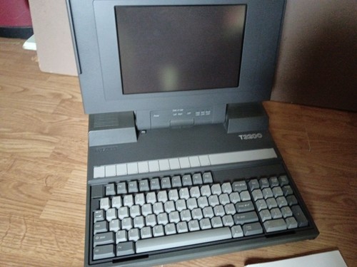 Vintage Toshiba T3200 Luggable Computer With Printer - Working Order - Picture 10 of 21