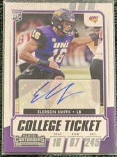 Elerson Smith 2021 Contenders Draft Autograph Auto Rookie Northern Iowa QTY AVA
