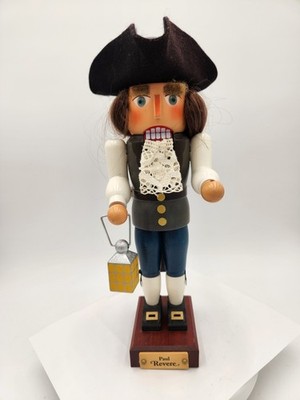 Franz Karl Ore Mountain PAUL REVERE Nutcracker Erzibirge Germany *READ No Candle