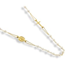 Collana Donna Gioiello Gioiapura Oro 750 Con Crocifisso offerta elegante cod. GP