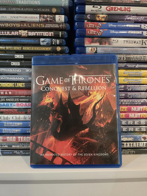 Game of Thrones: Conquest & Rebellion (Blu-ray, 2017) An Animated History