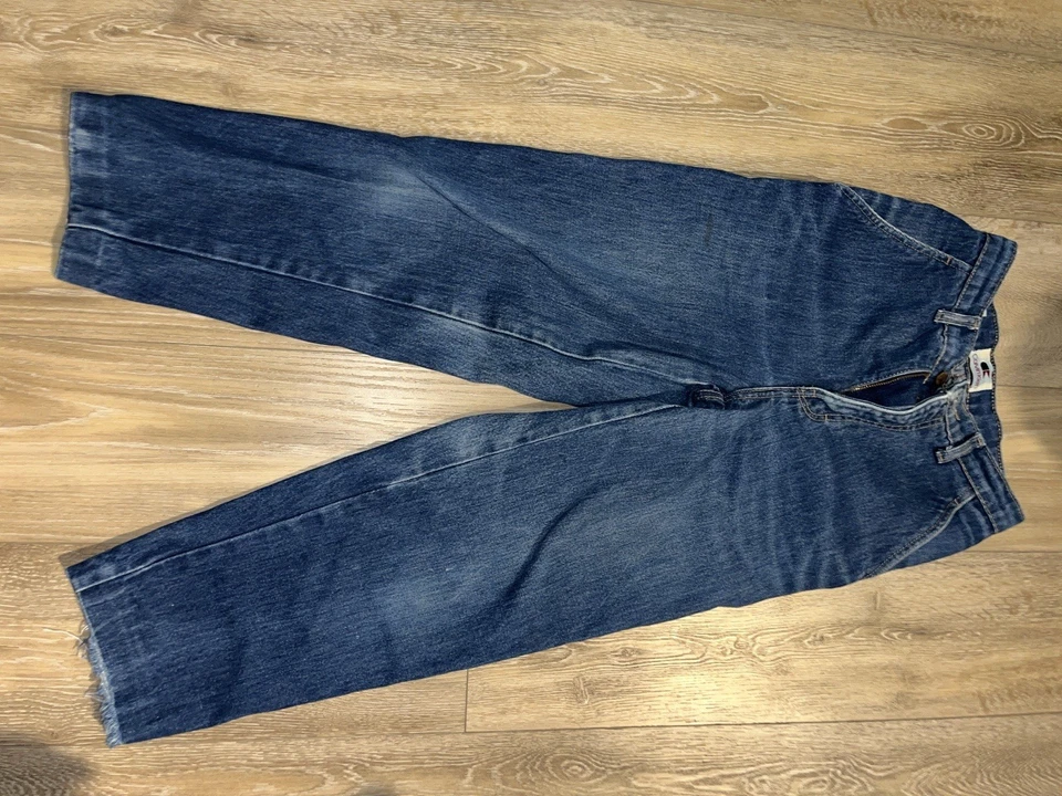 Pantalones de mezclilla vintage de los años 80/90 Calvin Klein juveniles talla 5 cintura alta hechos en EE. UU. Foto 2 de 4