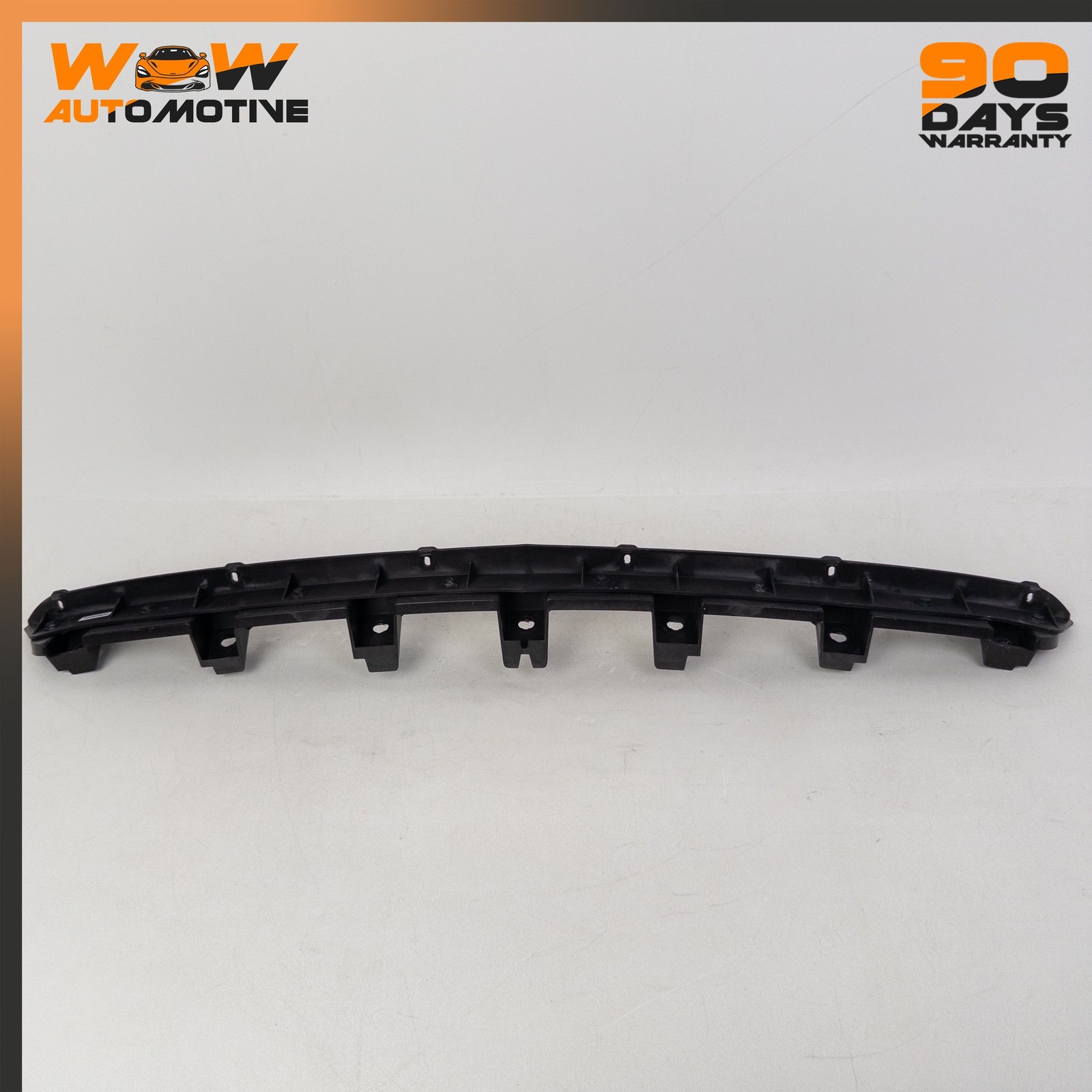 12-17 BENTLEY CONTINENTAL GTC FRONT UPPER RADIATOR GRILLE BRACKET BLACK OEM