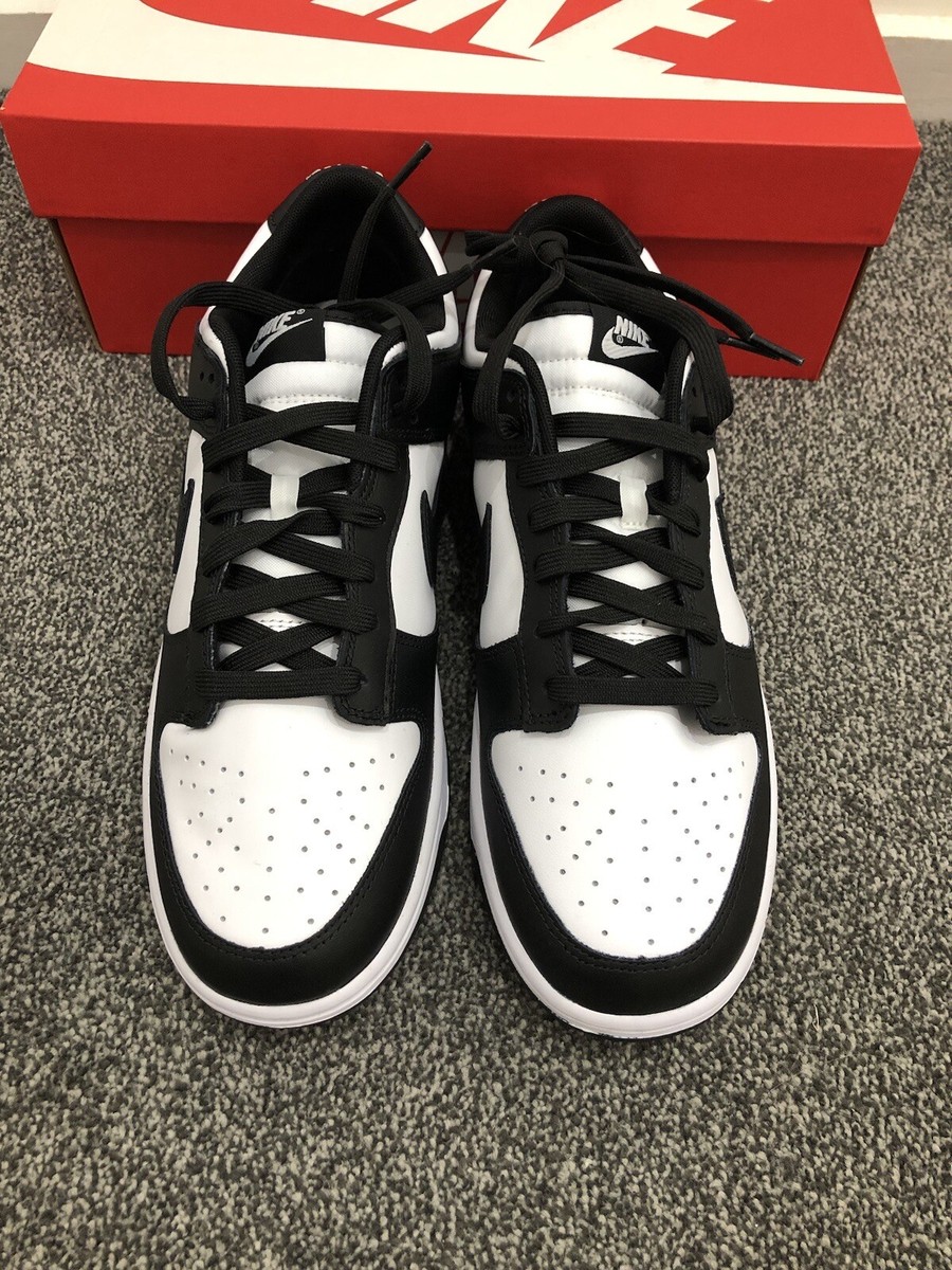 Nike Dunk Low Retro Panda White Black GS - UK5.5 - 100% Authentic