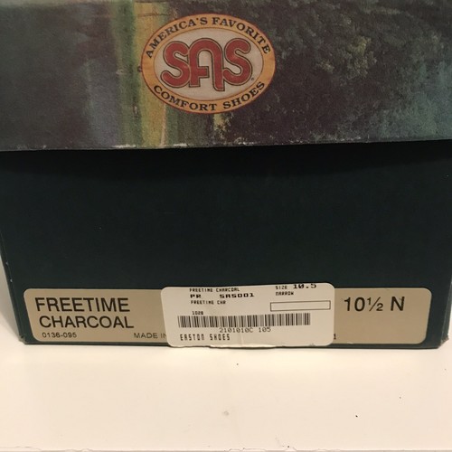 Scarpe da passeggio SAS donna Free Time nero antracite 10,5 strette con scatola - Foto 6 di 8