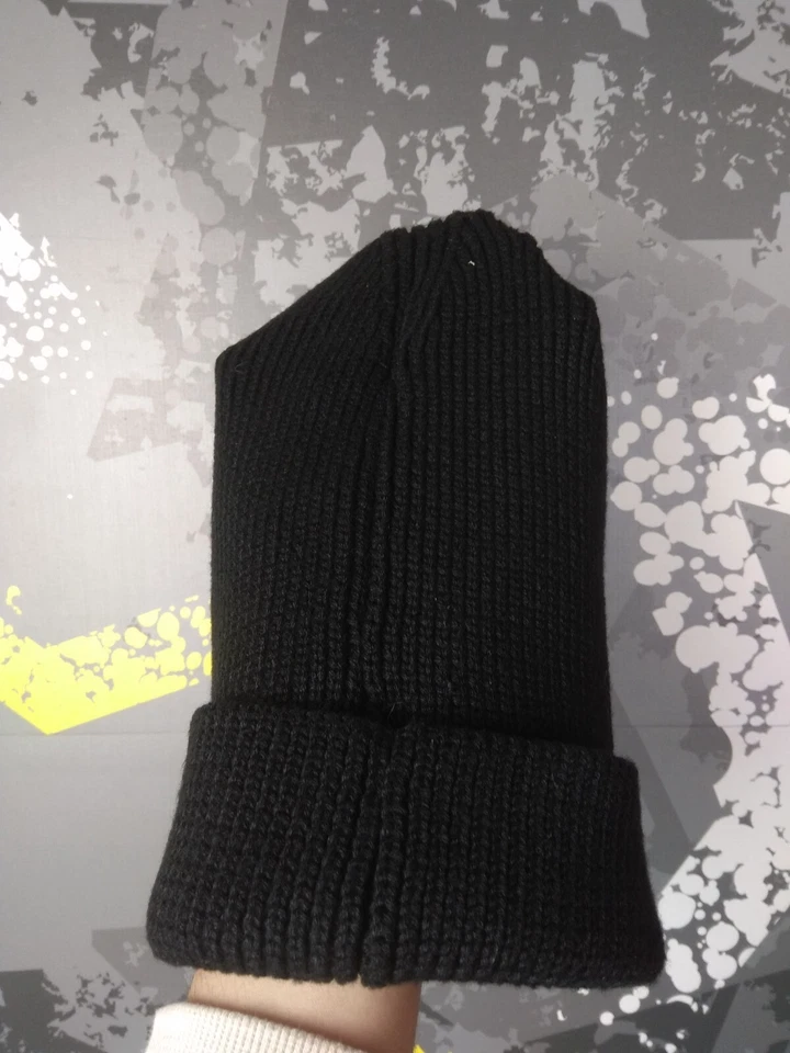 Juventus Juve Fan Invierno Fútbol Sombrero Negro Rosa Adidas Hombres Talla Única ig93 Foto 2 de 4