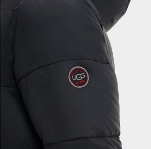UGG Brayden Puffer Jacket Uomo Taglia Nuova con etichetta Colore Nero Piumino Puffer - Foto 7 di 7