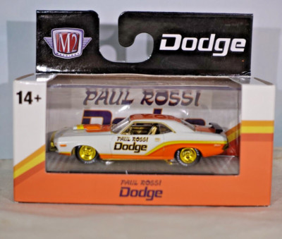 1/64th M2 Machines Auto Thentics R97 1970 Paul Rossi Dodge Challenger T/A CHASE