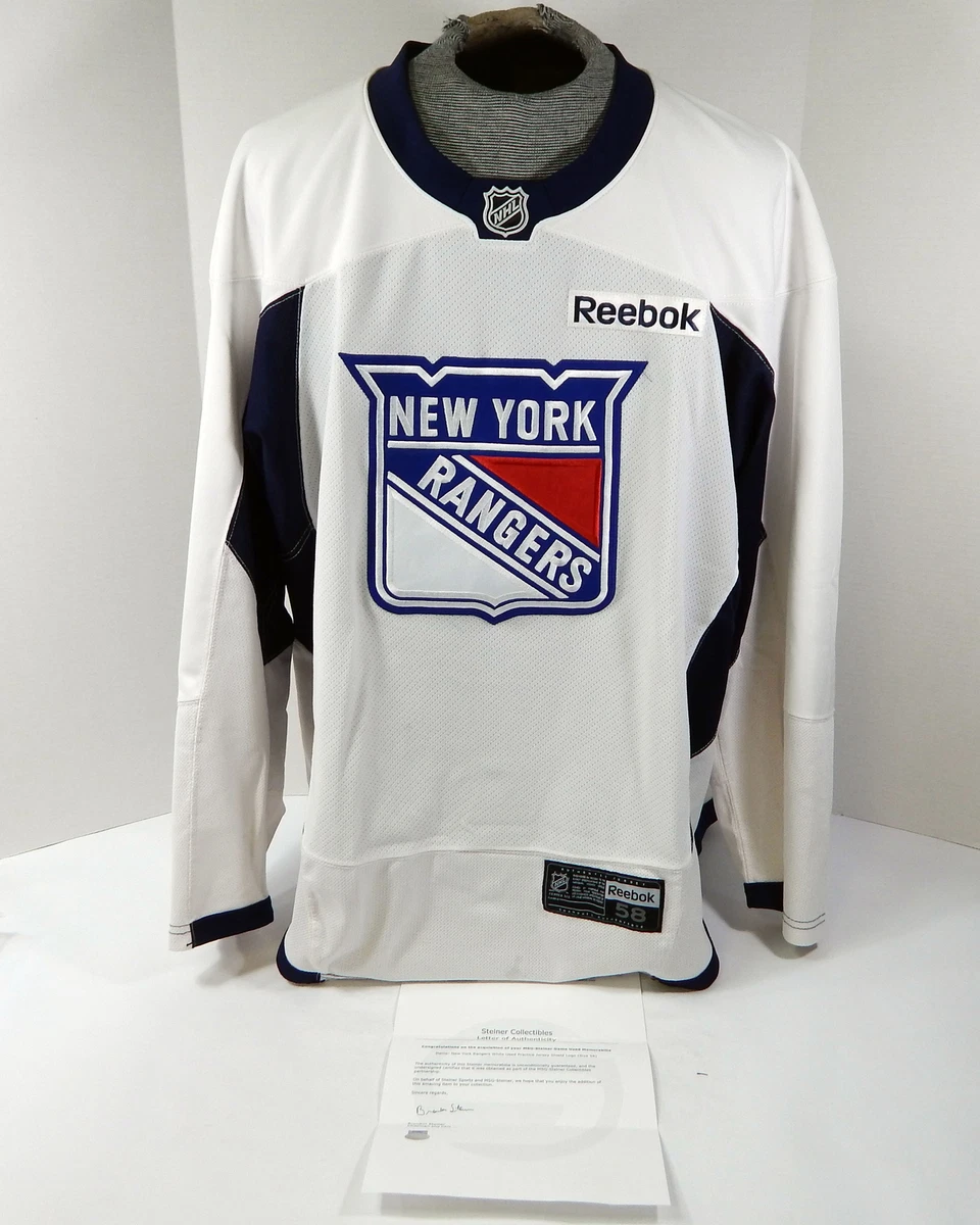 NY Rangers Reebok Road White Jersey - sporting goods - by owner