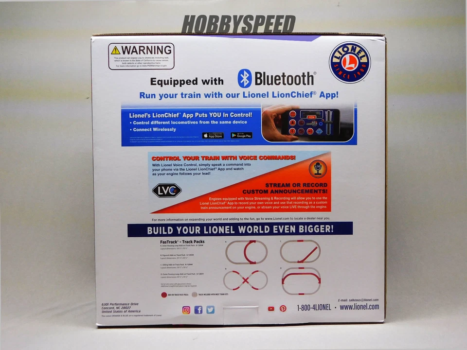 LIONEL CHRISTMAS EXPRESS LIONCHIEF TRAIN SET BLUETOOTH 5.0 O GAUGE 2223020 NEW - Image 3 of 4