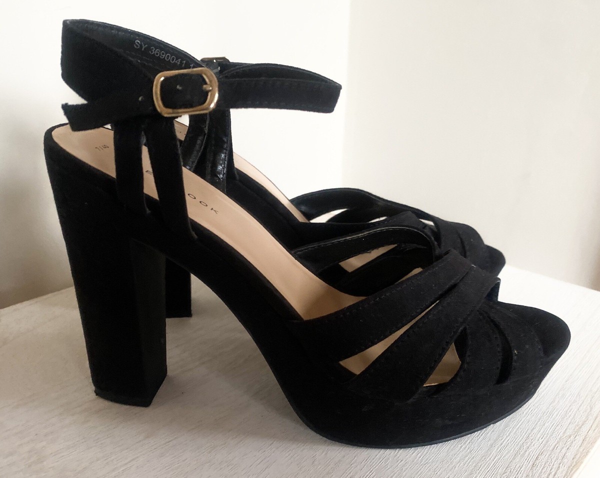 Strappy New Look Open Toe Shoes New Look Strappy Peep Toe Faux