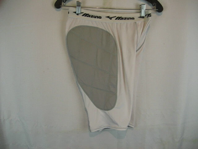 Pantalones Cortos Para Hombre Mizuno Acolchados Blancos Ciclismo Talla L Foto 3 de 4