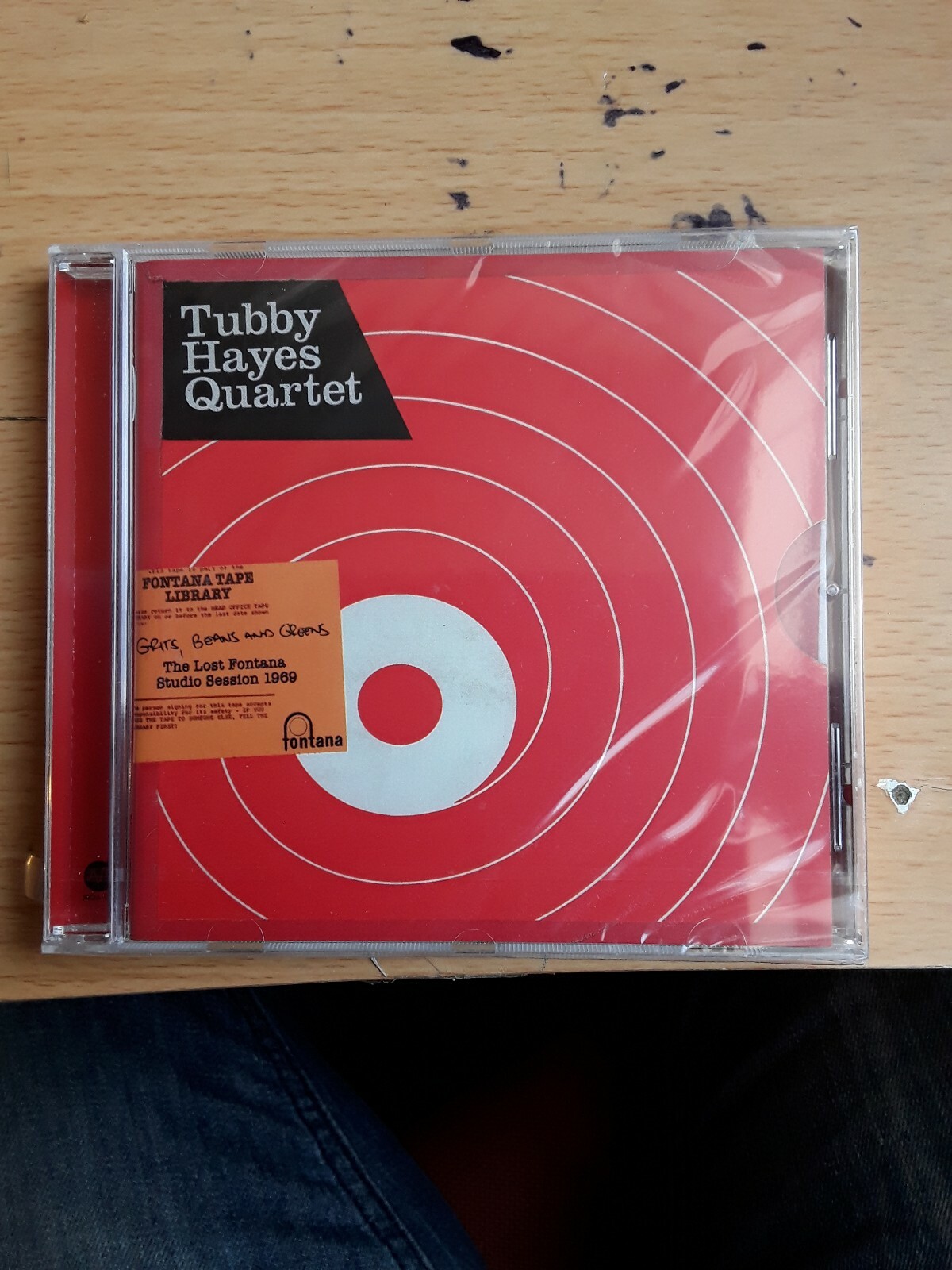 Tubby Hayes Quartet The Grits Beans and Greens The Lost Fontana Studio Sess CD