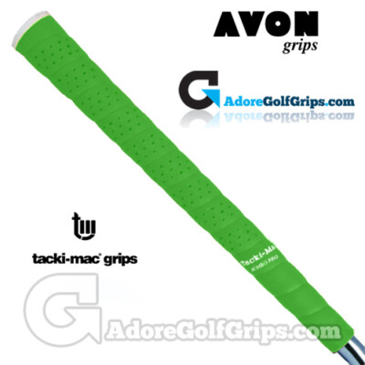 Avon Tacki-Mac Tour Pro Plus Neon Jumbo Griffe - Grün x 9