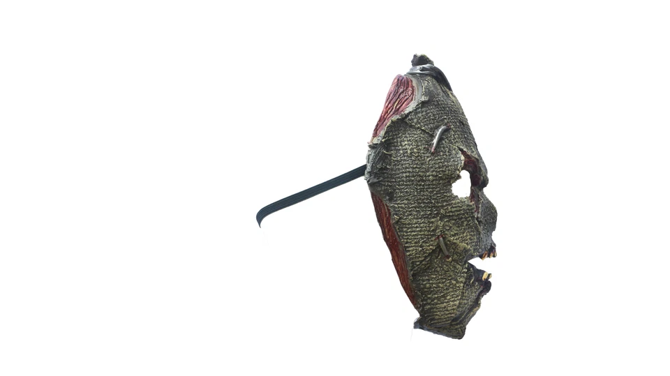 Ghoulish Productions Scarecrow Latex Face Mask Horror Halloween Cosplay - Image 4 of 4