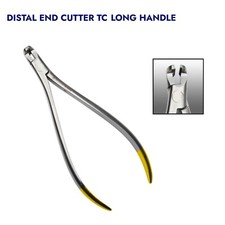 DENTAL DISTAL END TC WITH SAFETY HOLD ORTHODONTIC WIRE PLIERS DENTAL INSTRUMENTS