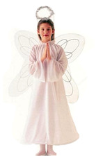 Adult XL ANGEL Dance Costume Christmas Pageant Ballet Dress