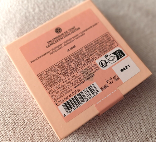 YVES ROCHER COMPLEXION HIGHLIGHTER DORE/GOLD (Duo) 6g Great Quality BN! Sealed! - Picture 3 of 3