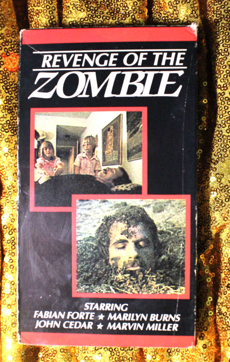 Revenge of the Zombie VHS, AKA 'Kiss Daddy Goodbye' (1981) Star