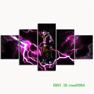 Fortnite Battle Royale 5 Pcs Painting Hd Print On Canvas Home Decor - image is loading fortnite battle royale 5 pcs painting hd print