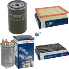 BOSCH Inspektionspaket Filterset passend für VW Golf IV Cabriolet 1.9 TDI