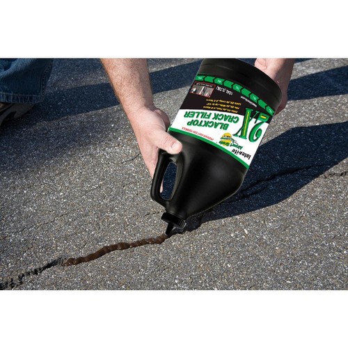 Blacktop Crack Filler Asphalt Repair Sealant Patch Fast Dry 2X Premium