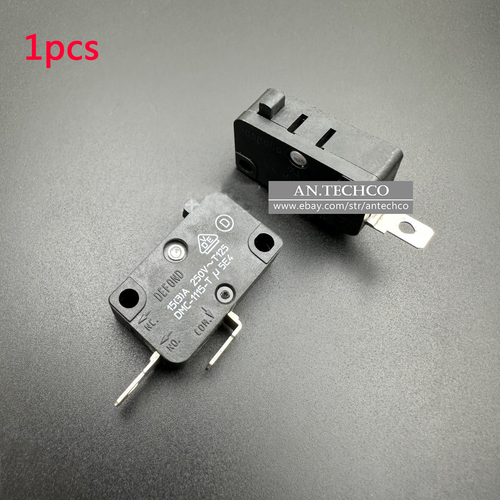 USHUN KW-16 Micro Switch – Normally Open, 2-Pin, With Long Press Lever – 1 Piece