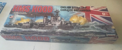 Lindberg HMS Hood English Battleship 70828 1/400 factory sealed