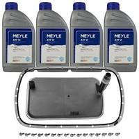 Meyle 3141370002 ÖLwechsel + 4L ÖL Automatikgetriebe 5L40E FüR BMW X5 E53 3.0