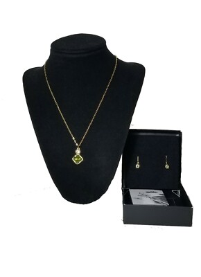 Collier Et Boucles D'oreilles Yanbal Secret Bleu - Neuf Avec étiquettes, Pierre Bleue