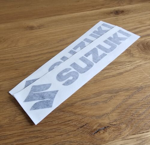 2x Decals For Suzuki, Swift Vitara Gsxr Gixxer Sv650 Hayabusa Bandit Katana Car - Picture 2 of 4
