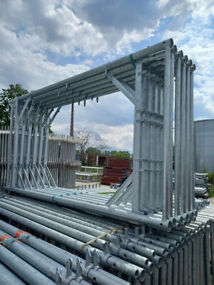 Baugerüst 153,60 qm Scaffolding Állvany scaff 74 Arbeitsgerüst Neu LIEFERUNG 0Є